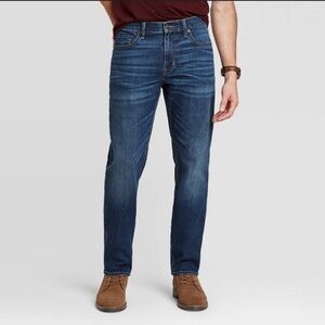Men’s Goodfellow & Co Athletic Fit Dark Wash Jeans 34x34